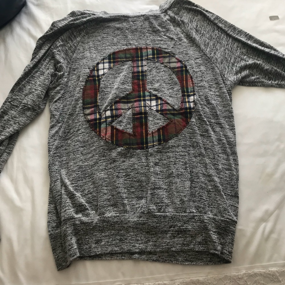 Vintage Havana peace sign sweatshirt